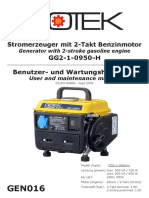 Manual Generator 650