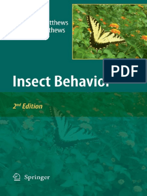 Insect Behavior 2ed PDF, PDF, Insects