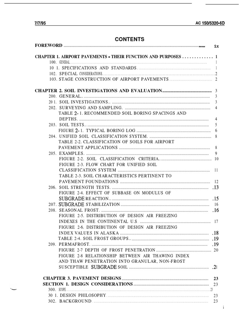FAA AC 150/5320-6D Airport Pavement Guide | PDF | Road Surface ...