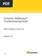 NetBackup Troubleshoot Guide