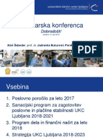 Poročila in Načrti UKC Ljubljana