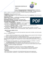 Simpozionul Concurs „Prietenii Stiintelor” Scoala Gimnaziala Lapoș (2)