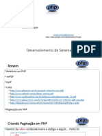 PHP - Aula - 09 Extra - Paginação e Relatorio em PDF