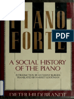 Pianoforte A Social History of The Piano History Arts PDF