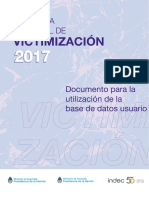 Victimización 2017 - Doc Metodológico para Usar La Base de Datos