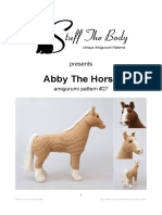 StuffTheBody Abby The Horse Amigurumi Pattern v01
