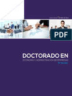 Brochure Doctorado DREA - Administración