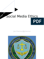 Eloqua Social Media Ethics