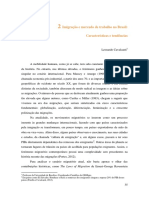 6SOC097 - Imigração e Mercado de Trabalho No Brasil - Características e Tendências