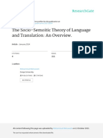 TheSocio-SemioticTheoryofLanguageandTranslation