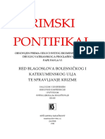 Rimski Pontifikal - Blagoslov Ulja