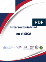 Intersectorialidad  en el SICA