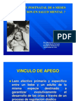 Vinculo y Post-Natal de 6 Meses (Dra. Kimmelman)