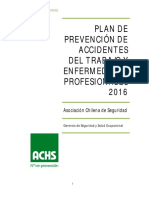 ACHS Plan Prevención 2016