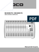 SB 8300 FX SB 8400 FX mezcladoras compactas