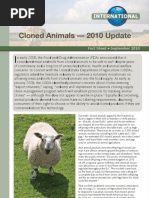 Download Cloned Animals  2010 Update by Food and Water Watch SN37620134 doc pdf