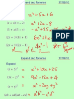 Core1 Expand and Factorise 170910