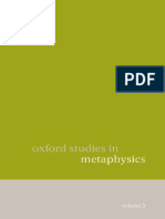 Oxford Studies in Metaphysics - Volume 3 - Oxford University Press, USA PDF