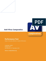 Anti-Virus Comparative: Performance Test