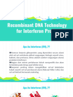 Recombinant DNA Technology For Interferon Production