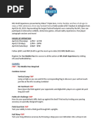 Here's what's going on at the NFL Draft Experience