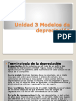 Modelos de Depreciación