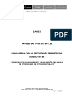 Contratación especialista seguimiento evaluación inversión pública