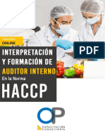 Media Beca Online Auditor Interno en La Norma HACCP