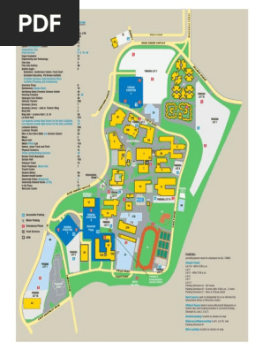 Directions To Cal State La Csula Campus Map Pdf Transport Science
