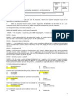 Evaluación Diagnóstica Octavos Básicos 2014