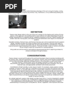What is Passive Solar Design