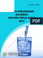 Profil Perusahaan Air Bersih Provinsi Papua Barat 2012