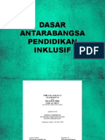 Dasar Antarabangsa Pendidikan Inklusif