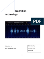 Speech Recognition Technology