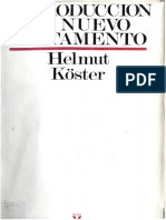Koster, Helmut - Introduccion Al Nuevo Testamento PDF