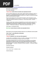 Haver - Concordância e Uso