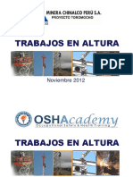 Curso Trabajos en Altura Chinalco III