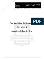 Plan Municipal de Desarrollo Amealco