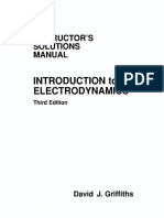 Griffiths.-Electrodynamics 3ed. - Solutions Manual