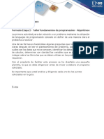 Formato Etapa 2 - Taller fundamentos de programación - Algoritmos.docx