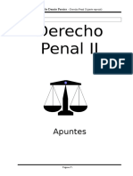 Apunte de Derecho Penal II