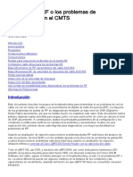 Determinar El RF o Los Problemas de Configuración en El CMTS - PDF