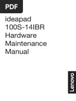 IdeaPad 100S - 14IBR Manual de Mantenimiento - Lenovo