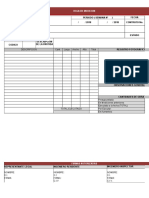 Formato Planillas de Medicion en Obra