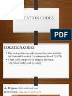 Location Codes