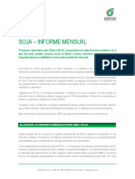 Soja - Informe Mensual - Abril 2018