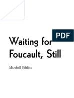 Waiting for Foucault Still Sahlins