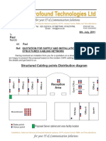 Paul Quotation For Supply and Installation of A Structured Cabling Network PDF