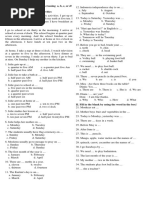 I. Choose The Correct Answer by Crossing A, B, C, or D! Text For Number 1 To 6 My Daily Activities