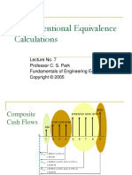 Lecture No7 Unconventional Equivalence Calculations